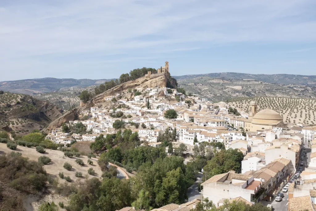 The beautiful white pueblo of Montefrio. Recognised by National Geographic as one of the most beautiful villages in Spain.