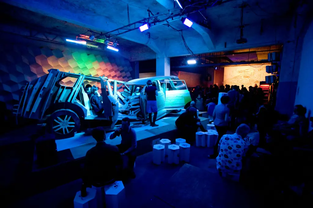 Installation and audiovisual programme at Club Transmediale