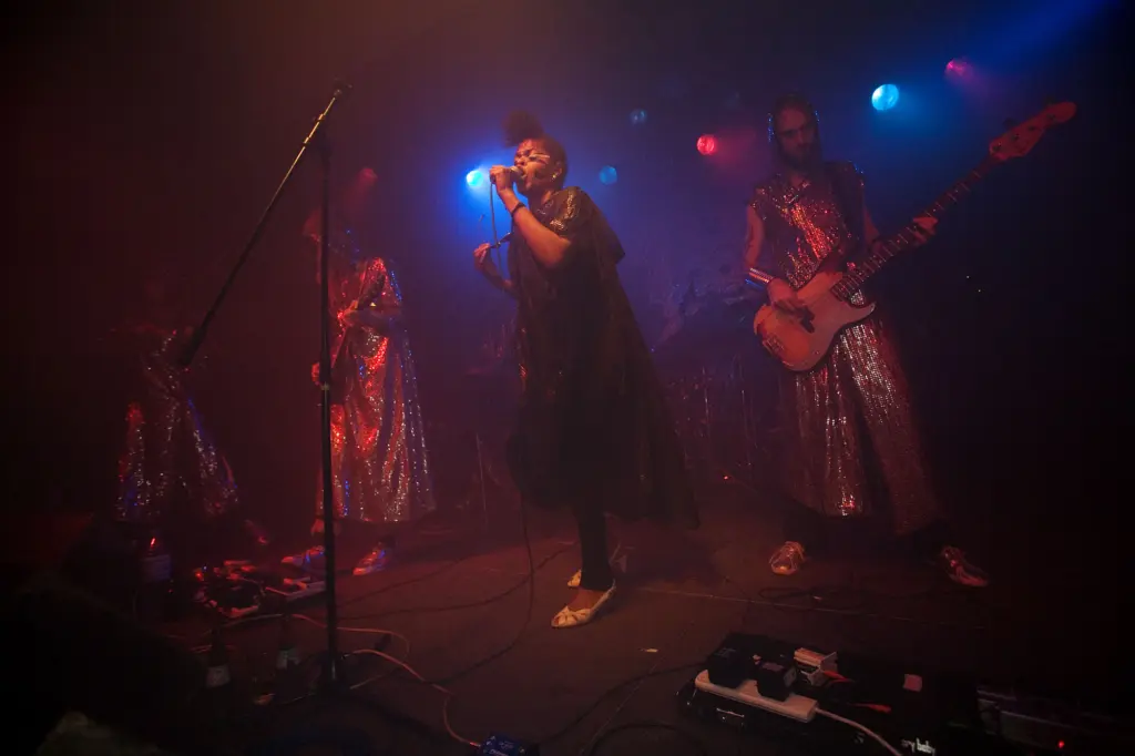 Ebony Bones performing at Club Transmediale