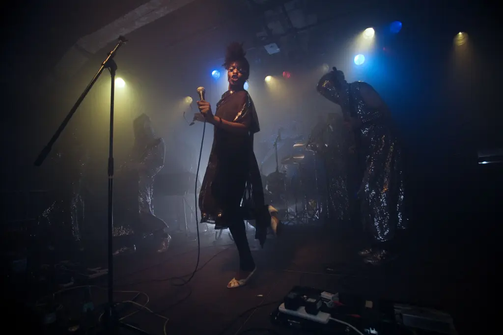 Ebony Bones performing at Club Transmediale