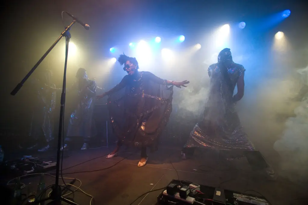 Ebony Bones performing at Club Transmediale