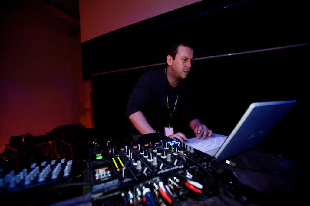 Captain Ahab performing at Club Transmediale