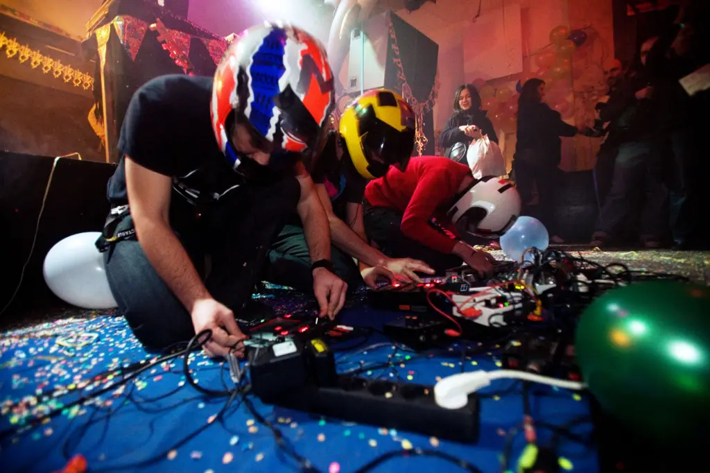 Captain Ahab performing at Club Transmediale