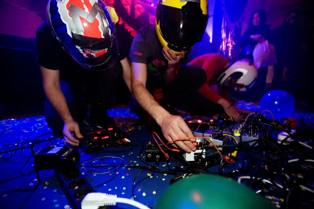 Captain Ahab performing at Club Transmediale