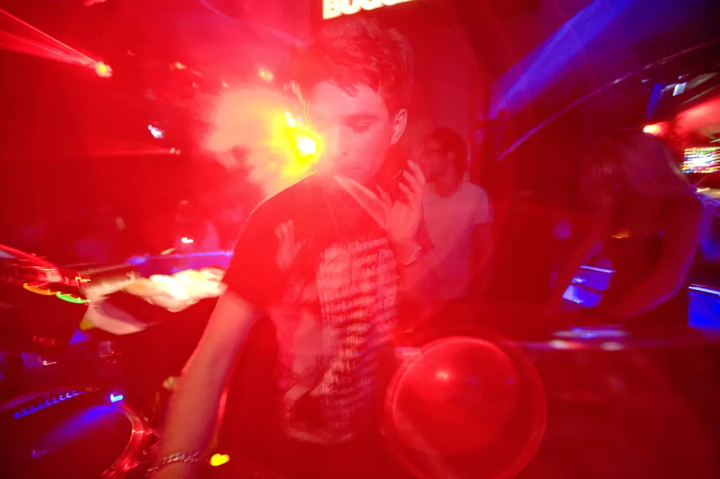 Duke Dumont performing at Bugged Out