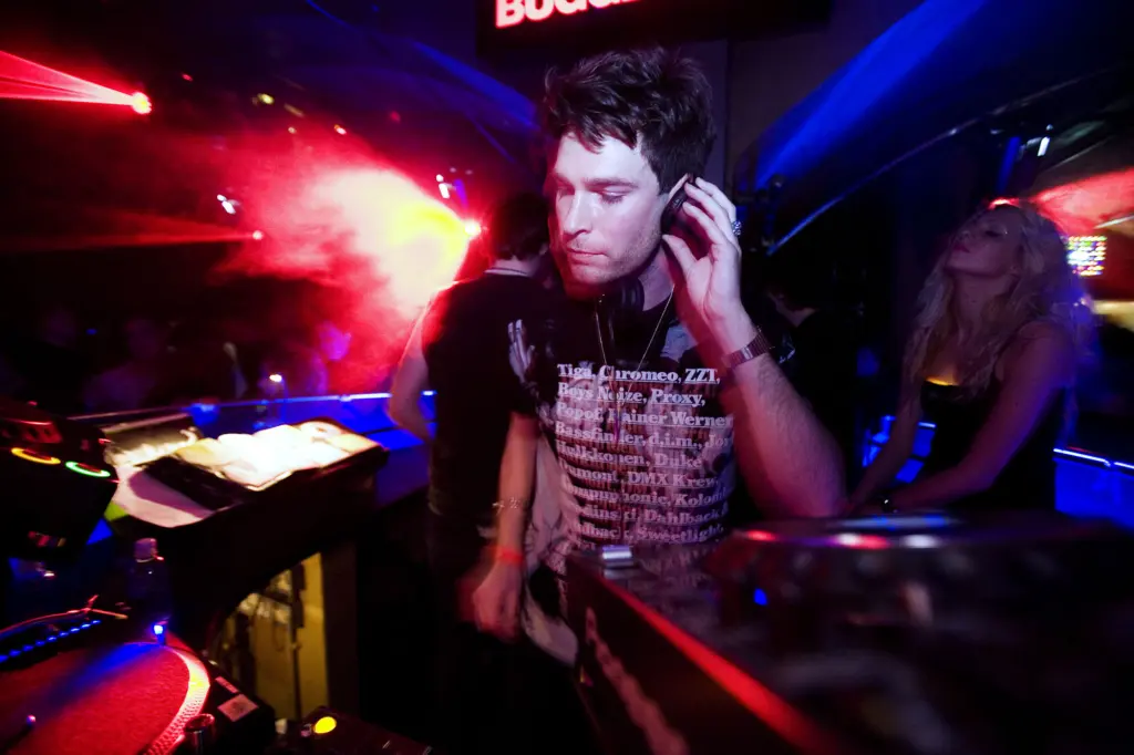 Duke Dumont performing at Bugged Out