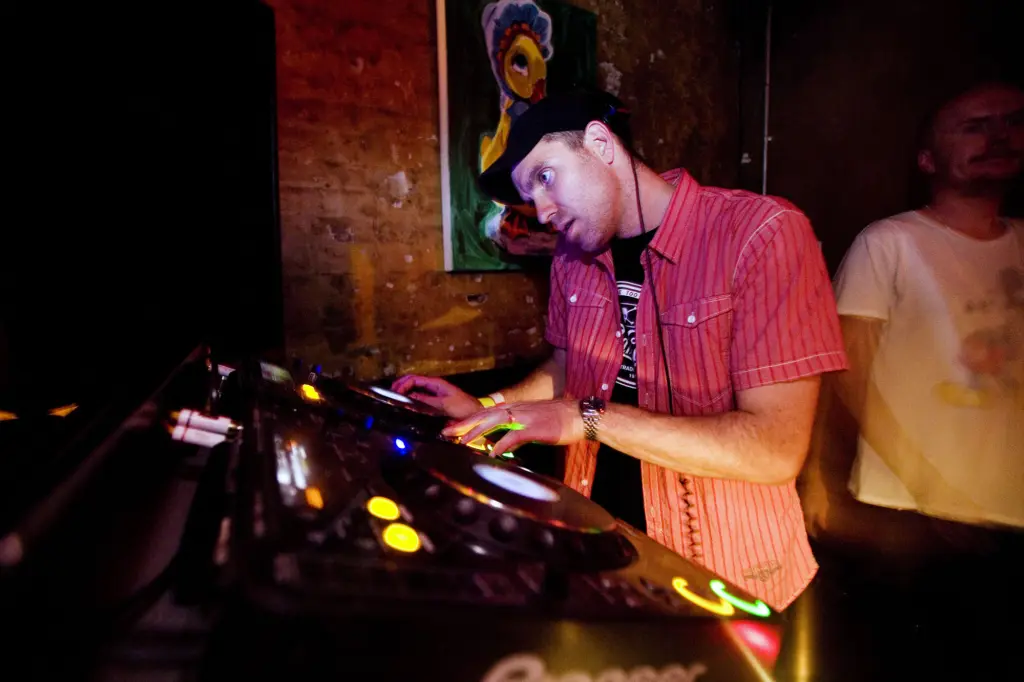 Duke Dumont performing at Bugged Out