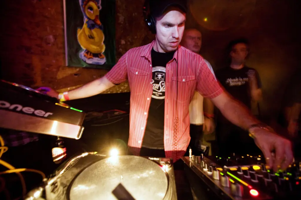 Duke Dumont performing at Bugged Out