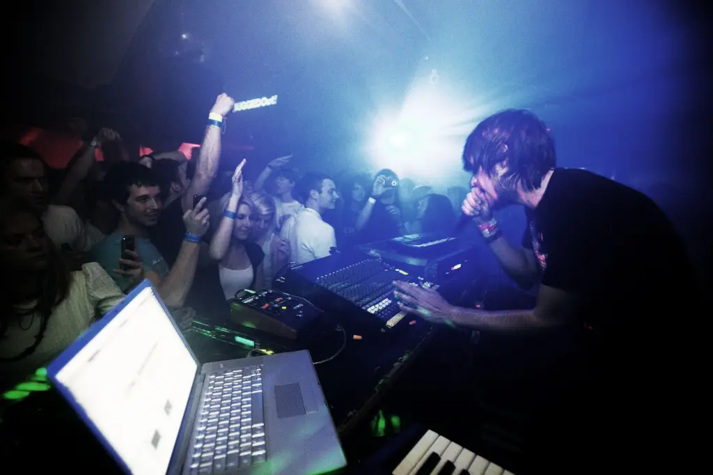 Yuksek performing live at Bugged Out