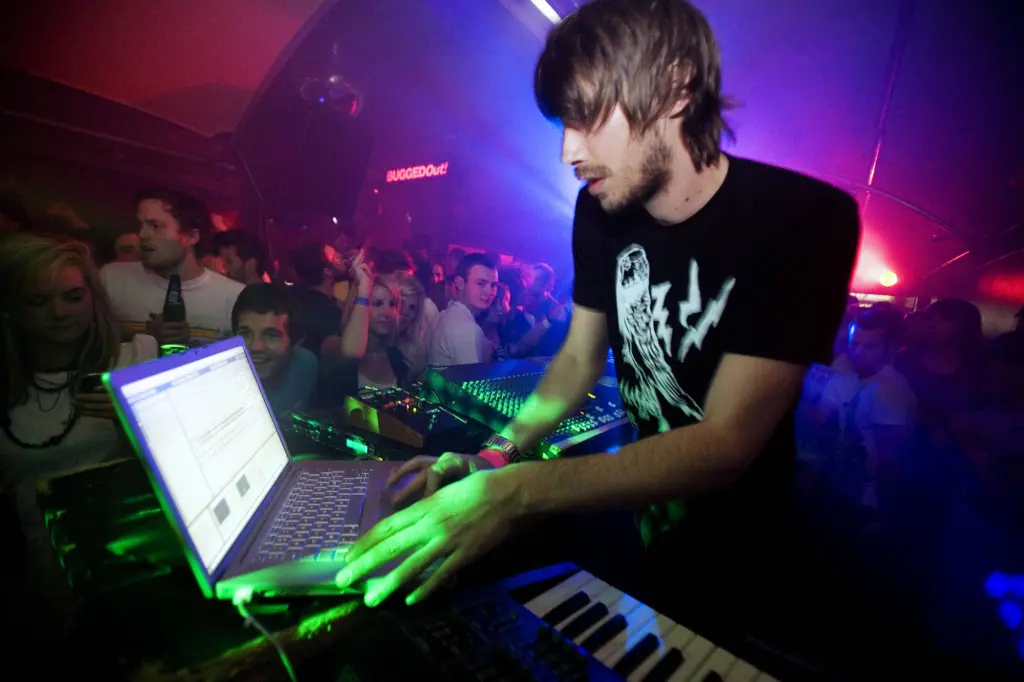 Yuksek performing live at Bugged Out