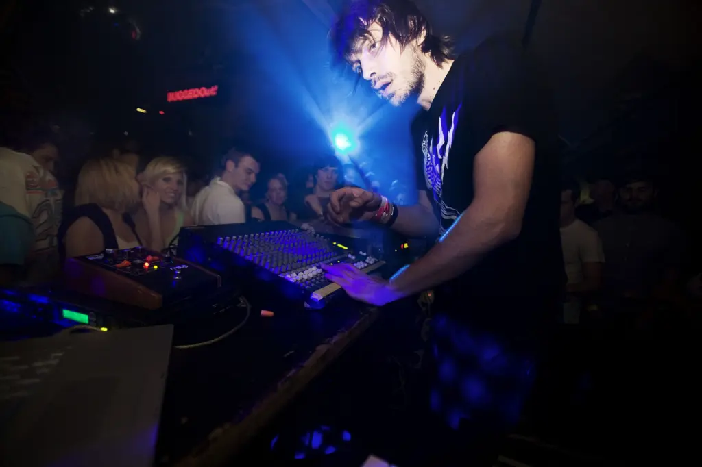 Yuksek performing live at Bugged Out
