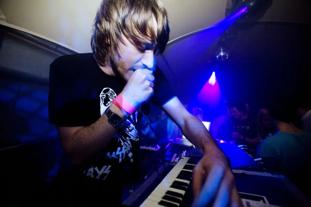 Yuksek performing live at Bugged Out