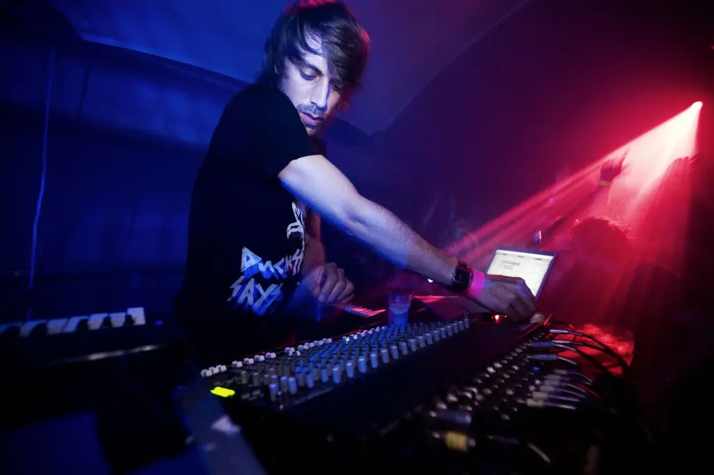 Yuksek performing live at Bugged Out