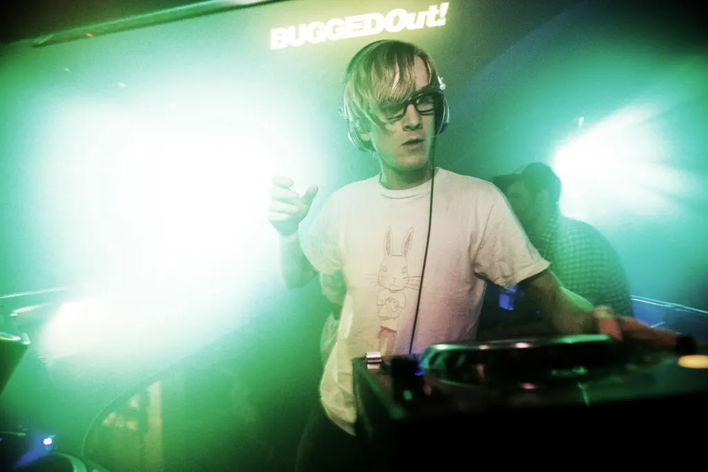 Simian Mobile Disco DJing at Bugged Out