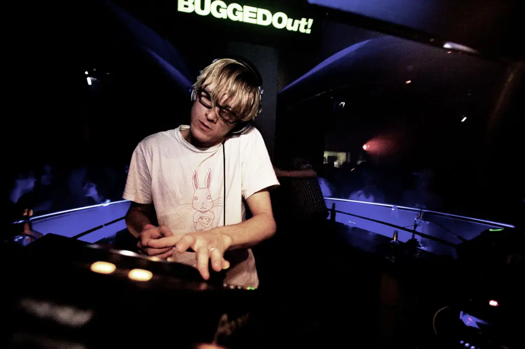Simian Mobile Disco DJing at Bugged Out