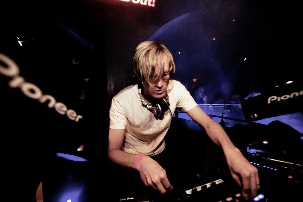 Simian Mobile Disco DJing at Bugged Out
