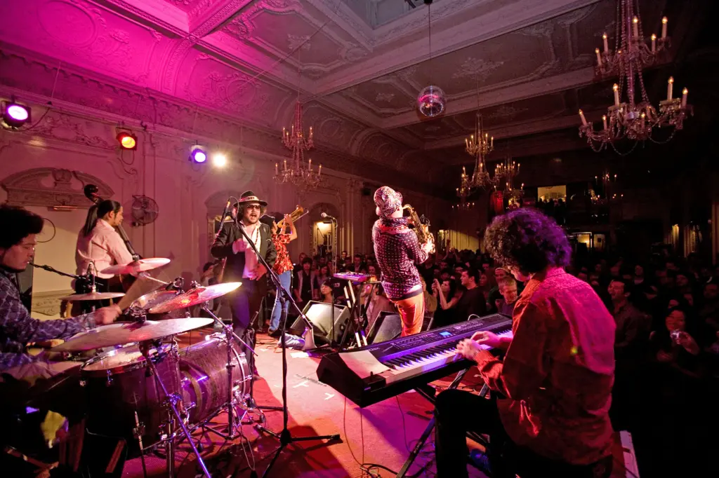 Soil & “Pimp” Sessions performing at Bush Hall